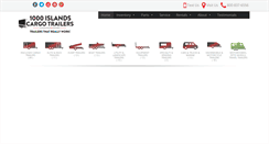 Desktop Screenshot of 1000islandscargo.com